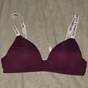 Victoria's Secret Wireless Bra with Logo Straps